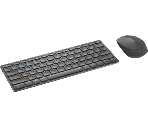 RAPOO Klawiatura zestaw 9600M multimode szary 217375 - 1071795 - zdjęcie 2